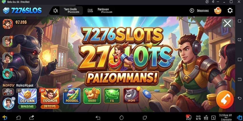 Tampilan antarmuka aplikasi Utility 7276SLOTS yang intuitif dan menarik.