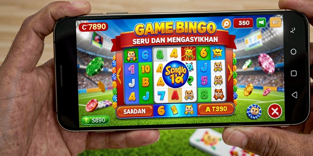 Tampilan menarik dari gameplay Bingo di C7890.