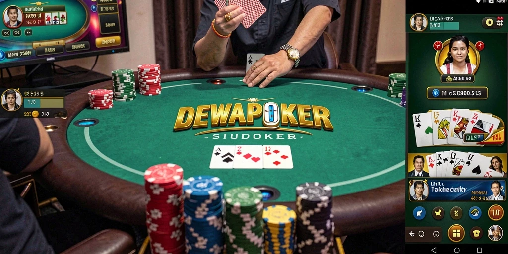 Tampilan antarmuka DEWAPOKER yang user-friendly.