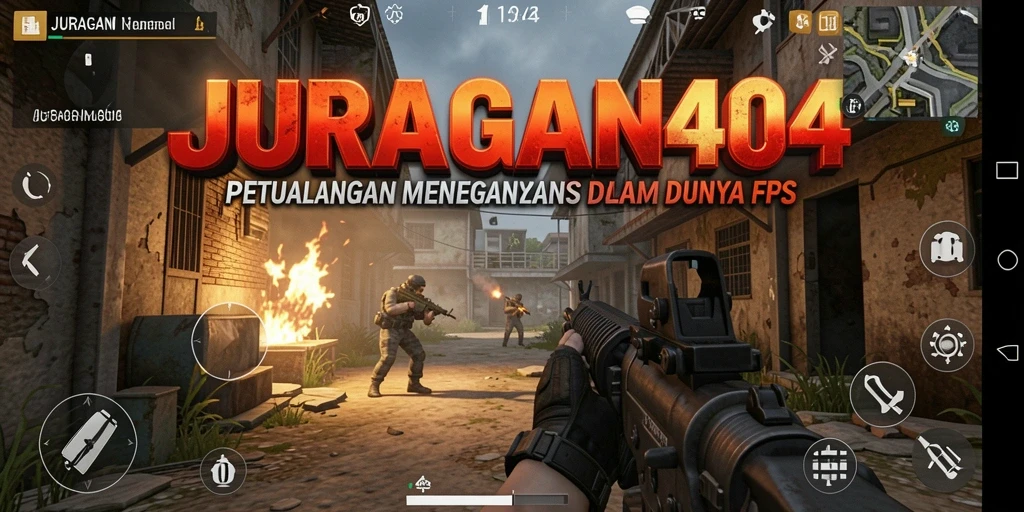 Tampilan gameplay JURAGAN404 yang mendebarkan dan penuh aksi.